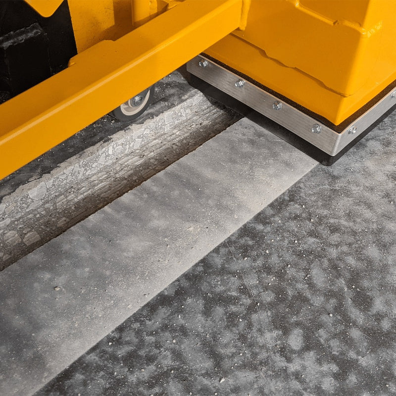Concrete joint surface after milling with the MC-800