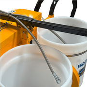 Close view of the One Man Polymer Pump T handle and dispensing wand