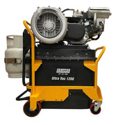 Ultra Vac 1250-P rear view showing engine and blower