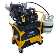 Ultra Vac 1250-P three-quarter view on casters