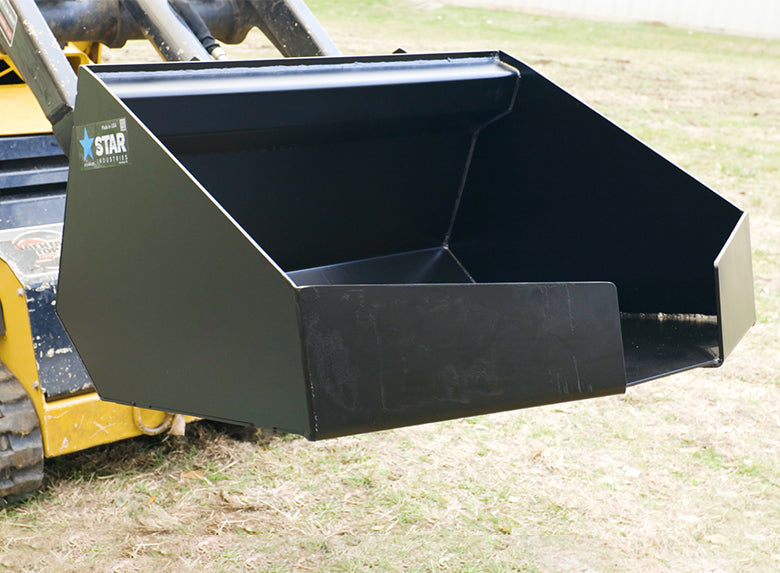 Mini Skid Steer Concrete Placement Bucket | Star Industries