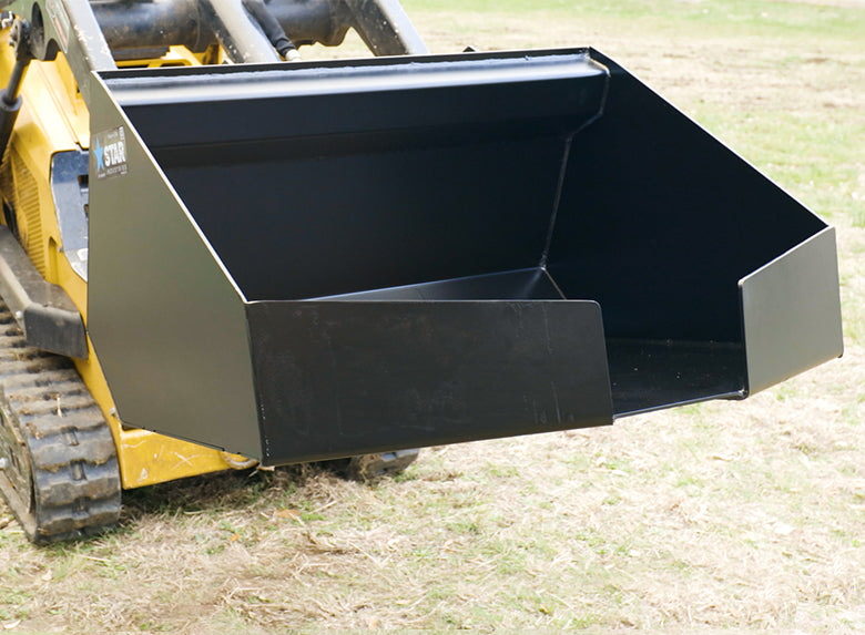Mini Skid Steer Concrete Placement Bucket | Star Industries